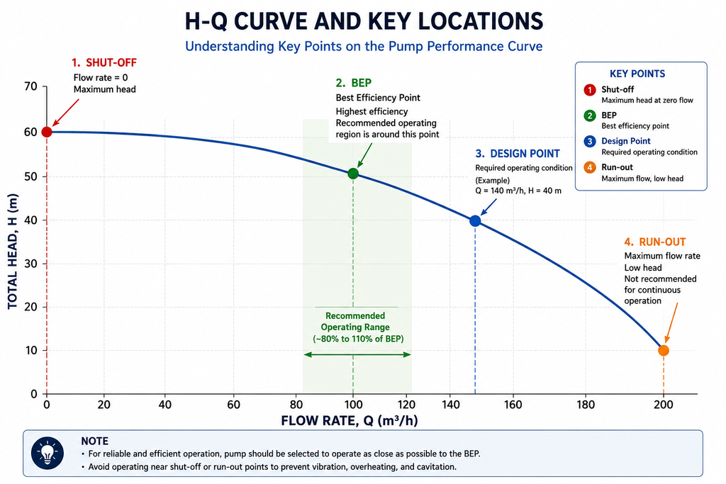 H-Q Curve , 주요 포인트